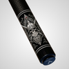 Novera Knight Skull Gothic Medieval Carbon Fiber Pool Cue