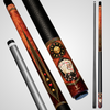 Novera Royal Spin Carbon Fiber Pool Cue | Luxury Poker Theme