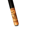 Uni Dog Wood Cut Carbon Fiber Pool Cue | Pet Photo