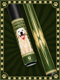 Uni Dog Portrait Carbon Fiber Pool Cue | Dog Lover Gift