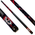 Uni Bloody Wolf Carbon Fiber Pool Cue | Wolf Theme