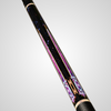 NOVERA Watercolor Neon Custom Name  Carbon Fiber Pool Cue | Pro