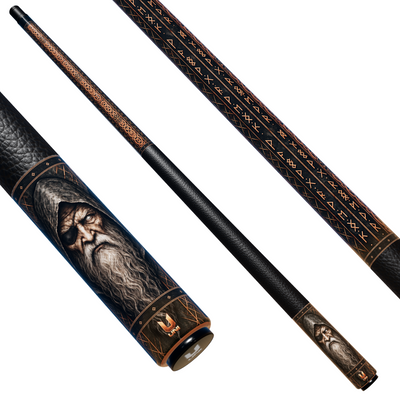 Uni Odin Rune Carbon Fiber Pool Cue | Norse Legend