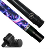 Wow Samurai Neon Carbon Fiber Pool Cue | Samurai Warrior