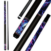 Wow Samurai Neon Carbon Fiber Pool Cue | Samurai Warrior