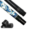 Wow Samurai Wave Carbon Fiber Pool Cue | Japanese Warrior