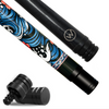 Samurai Wave Carbon Pool Cue | Premium Carbon Fiber