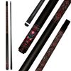 Wow Samurai Demon Carbon Fiber Pool Cue | Warrior Art
