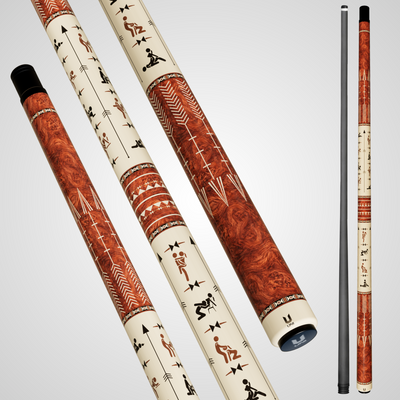 Uni Naughty Novelty Tribal Pool Cue | Funny Adult Billiard Cue
