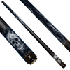 Uni Skull Smoke Carbon Fiber Pool Cue | Dark Phantom Theme