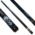 Uni Skull Smoke Carbon Fiber Pool Cue | Dark Phantom Theme