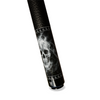 Uni Skull Smoke Carbon Fiber Pool Cue | Dark Phantom Theme