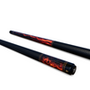 Uni Skull Smoke Carbon Fiber Pool Cue | Flame Skull Design
