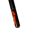 Uni Skull Smoke Carbon Fiber Pool Cue | Flame Skull Design