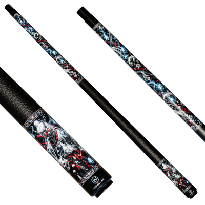 Wowcue Samurai Warrior Glass Fiber Pool Cue | Japanese Samurai Theme