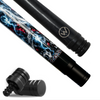 Wowcue Samurai Warrior Glass Fiber Pool Cue | Japanese Samurai Theme