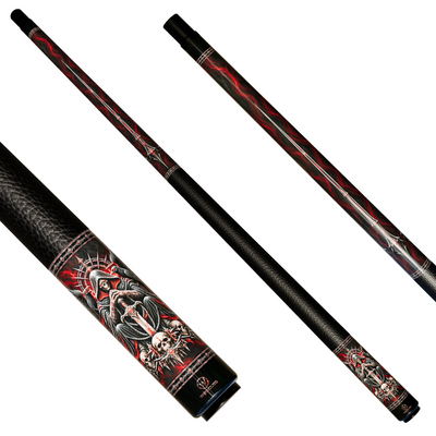 Wowcue Grim Reaper Glass Fiber Pool Cue | Death Theme