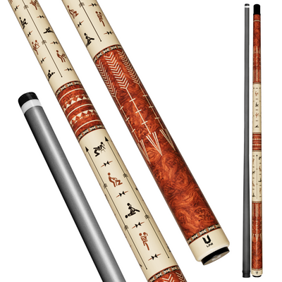 Uni Naughty Novelty Tribal Pool Cue | Funny Adult Billiard Cue