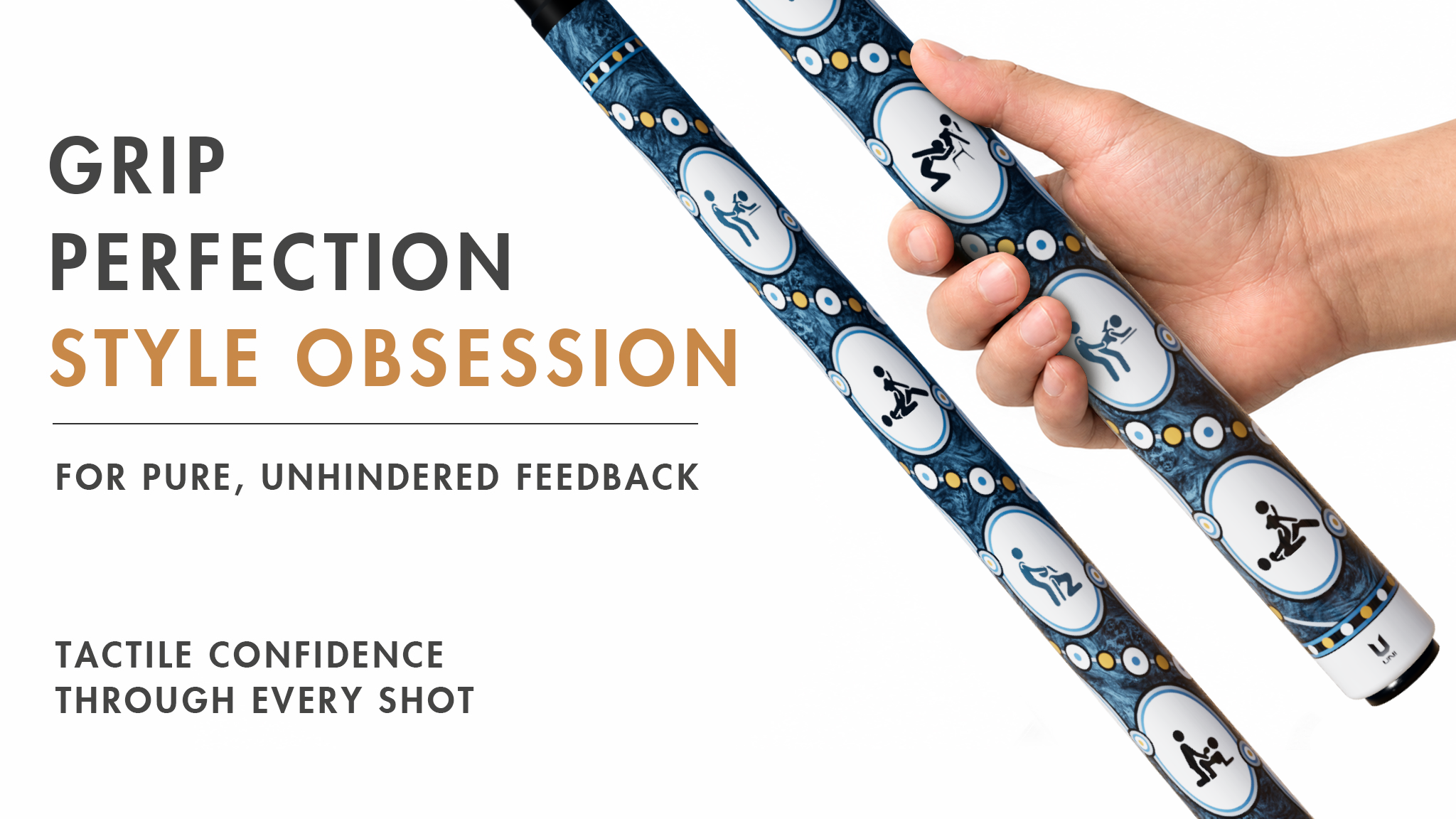 Uni Naughty Novelty Tribal Carbon Fiber Pool Cue | Funny Adult Billiard - Detail 2