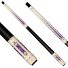 Wowcue Purple Filigree Glass Fiber Pool Cue | Intricate Design Mastery