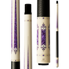 Wowcue Purple Filigree Glass Fiber Pool Cue | Intricate Design Mastery