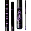 Wowcue King Cobra Violet Leaf Pool Cue | Purple Snake Design