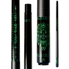 Wowcue Emerald Green Panther Glass Fiber Pool Cue | Jungle Panther Design