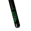 Wowcue Emerald Green Panther Glass Fiber Pool Cue | Jungle Panther Design