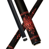 Wowcue Red Wolf Glass Fiber Pool Cue | Forest Spirit Design