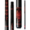 Wowcue Red Wolf Glass Fiber Pool Cue | Forest Spirit Design