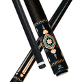 Wowcue Floral Geometric Art Glass Fiber Pool Cue | Artful Design