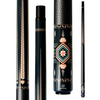 Wowcue Floral Geometric Art Glass Fiber Pool Cue | Artful Design