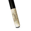 Uni Boho Horseshoe Carbon Fiber Pool Cue | Bohemian Mandala Western Design