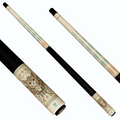 Uni Boho Owl Carbon Fiber Pool Cue | Boho Mandala Design