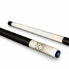 Uni Boho Cat Carbon Fiber Pool Cue | Bohemian Mandala Turquoise