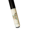 Uni Boho Butterfly Carbon Fiber Pool Cue | Mandala Design