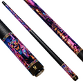 Uni Rottweiler Neon Night Carbon Fiber Pool Cue | Dog Art