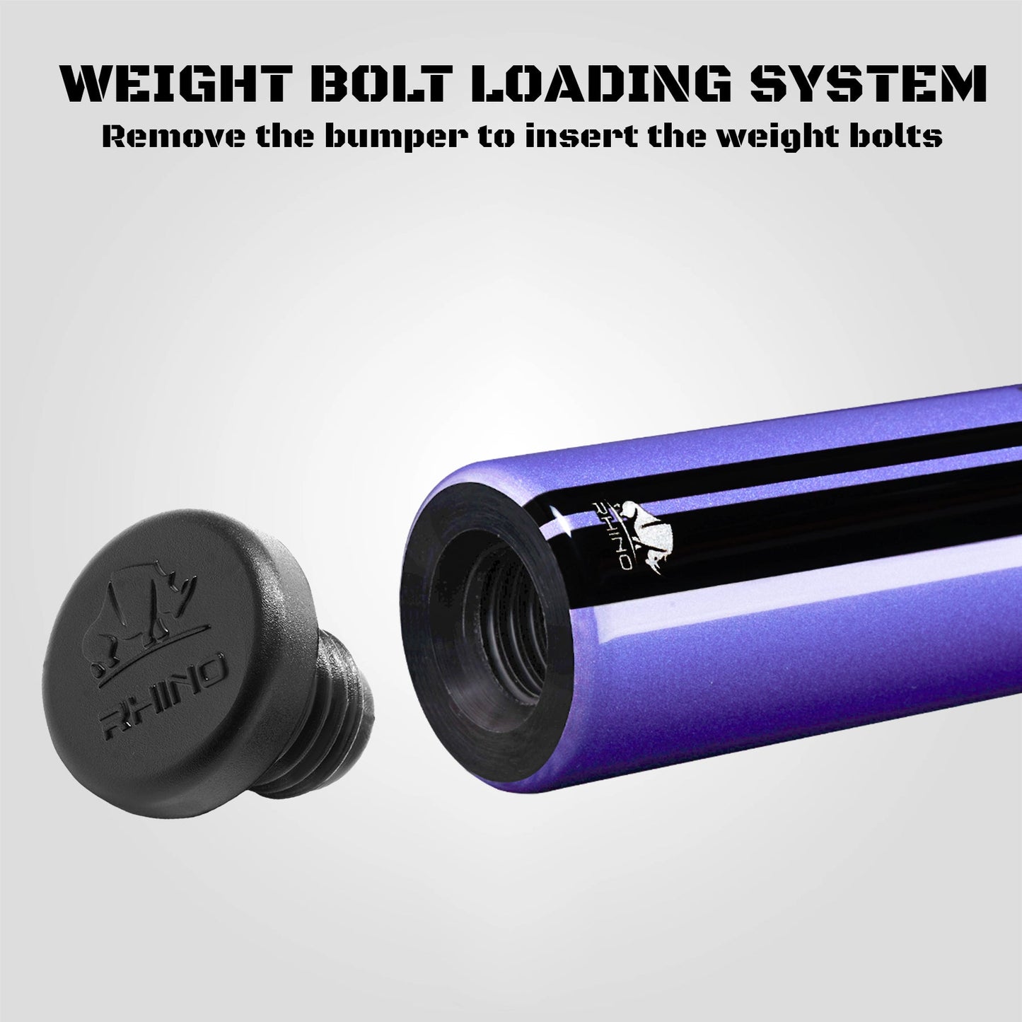 Nebula 2 Pool Cue - Amethyst Purple - Wrapless