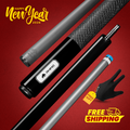 LUMINAX POOL CUE - JET BLACK  - SPORT WRAP