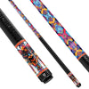 Uni Cat Carbon Fiber Pool Cue | Kaleidoscope Geometric Art
