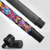 Uni Cat Carbon Fiber Pool Cue | Kaleidoscope Geometric Art