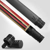 Uni Cat Carbon Fiber Pool Cue | Baroque Floral & Gold Scrollwork