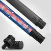 Uni Cat Carbon Fiber Pool Cue | Urban Graffiti & Neon Rune