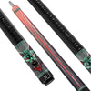 Uni Cat Carbon Fiber Pool Cue | Cybernetic Glitch Neon Tech