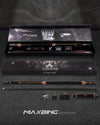 EVO CROWN MAXBING EDITION - ROYAL BLACK - BLACK LEATHER WRAP
