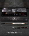 EVO CROWN MAXBING EDITION - ROYAL BLACK - WHITE LEATHER WRAP