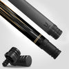 Uni Traditional Carbon Fiber Pool Cue | Midnight Ebony & Amber Burl