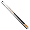 Uni Traditional Carbon Fiber Pool Cue | White Marble & Golden Burl