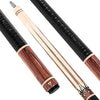 Uni Traditional Carbon Fiber Pool Cue | Sandstone & Walnut Pattern