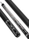 EVO FREEDOM POOL CUE - SHADOW FLAME - BLACK LEATHER WRAP